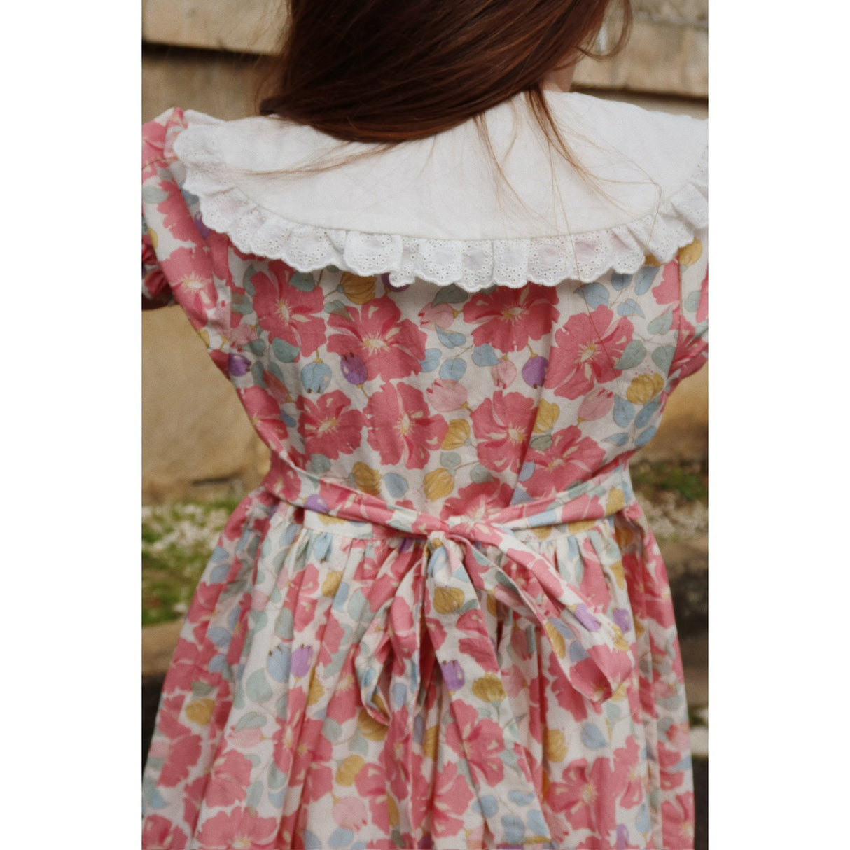 Konges Sløjd Fleur Anglaise Coeur Krage Klänning Gots