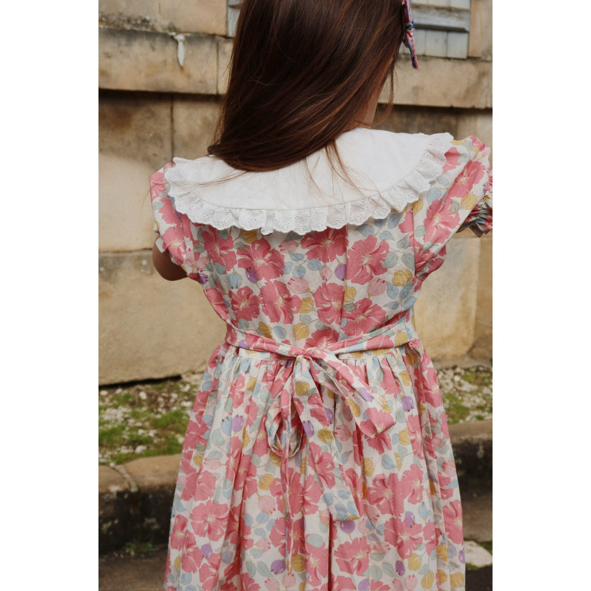 Konges Sløjd Fleur Anglaise Coeur Krage Klänning Gots