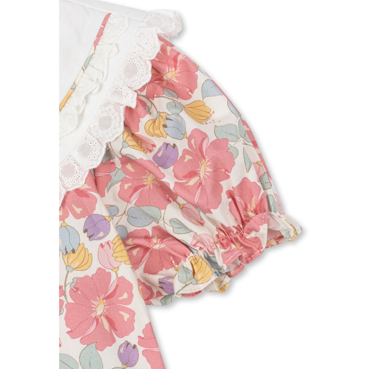 Konges Sløjd Fleur Anglaise Coeur Krage Klänning Gots