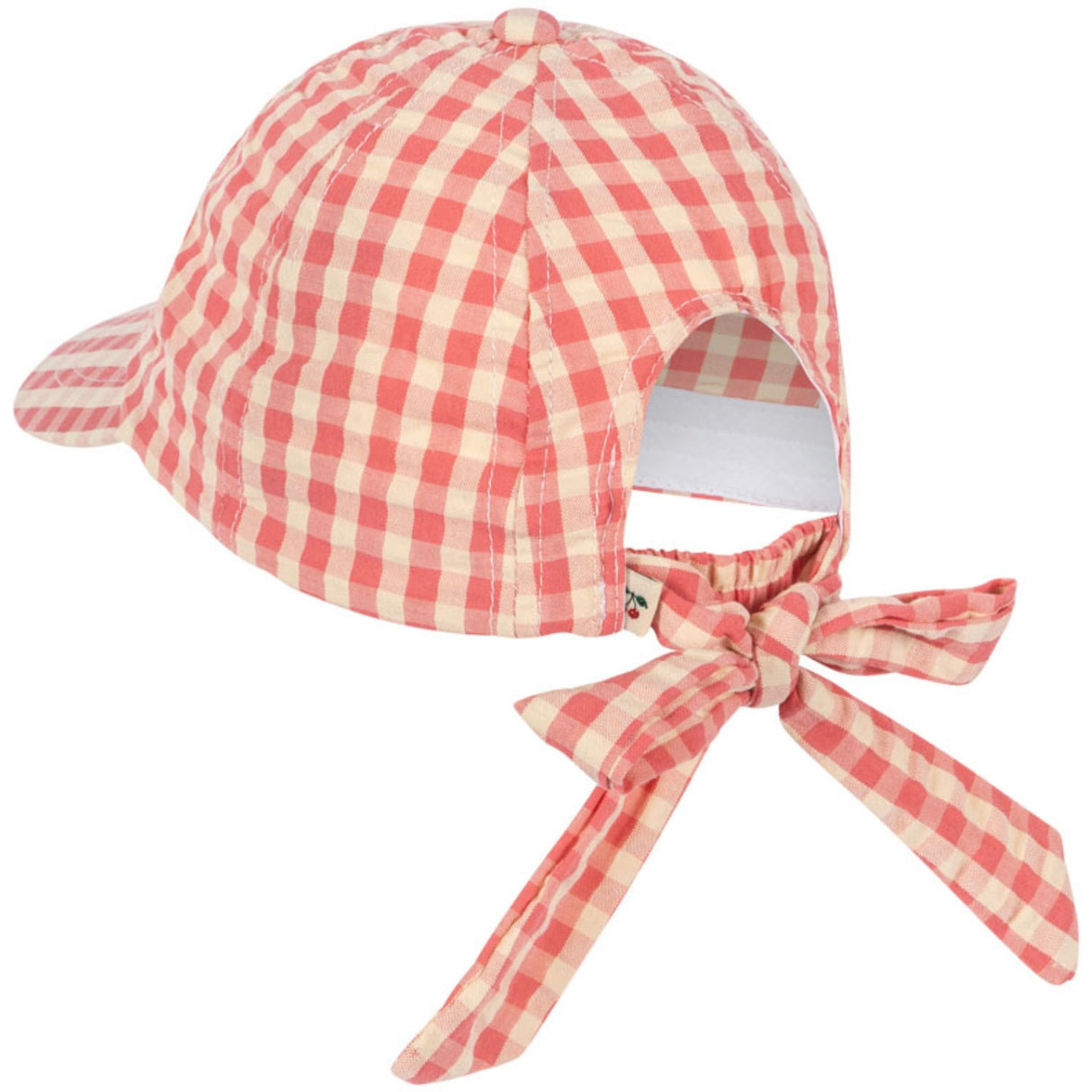 Konges Sløjd Flamingo Plume Check Kim Rosett Keps Gots