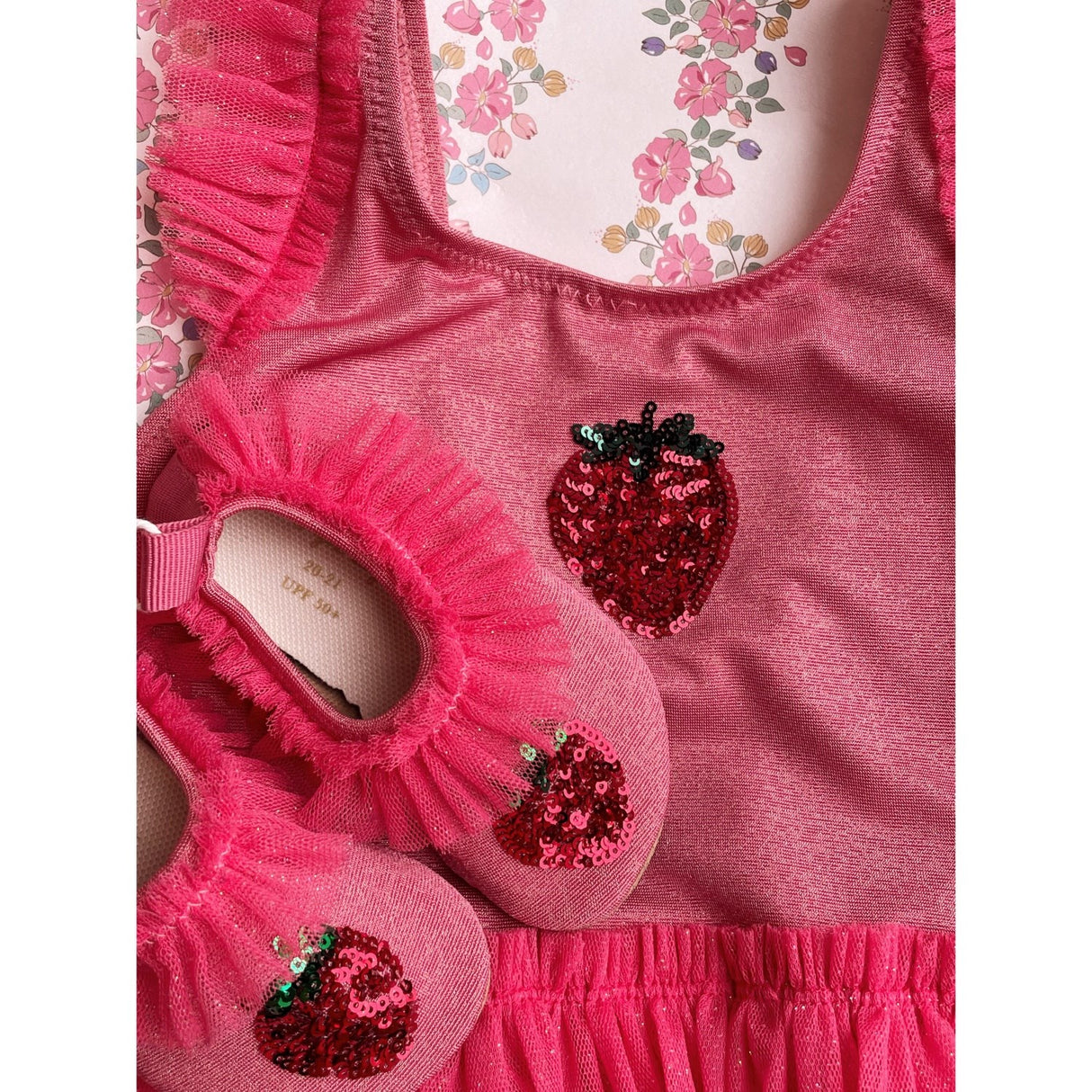 Konges Sløjd Rapture Rose Amandine Frill Badskor