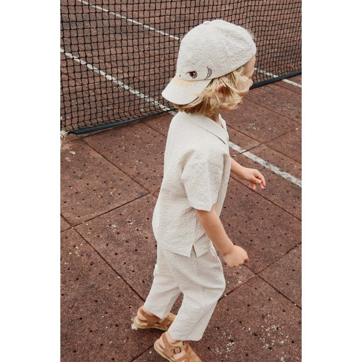 Konges Sløjd Quarry Stripe Elliot Shark Keps Gots