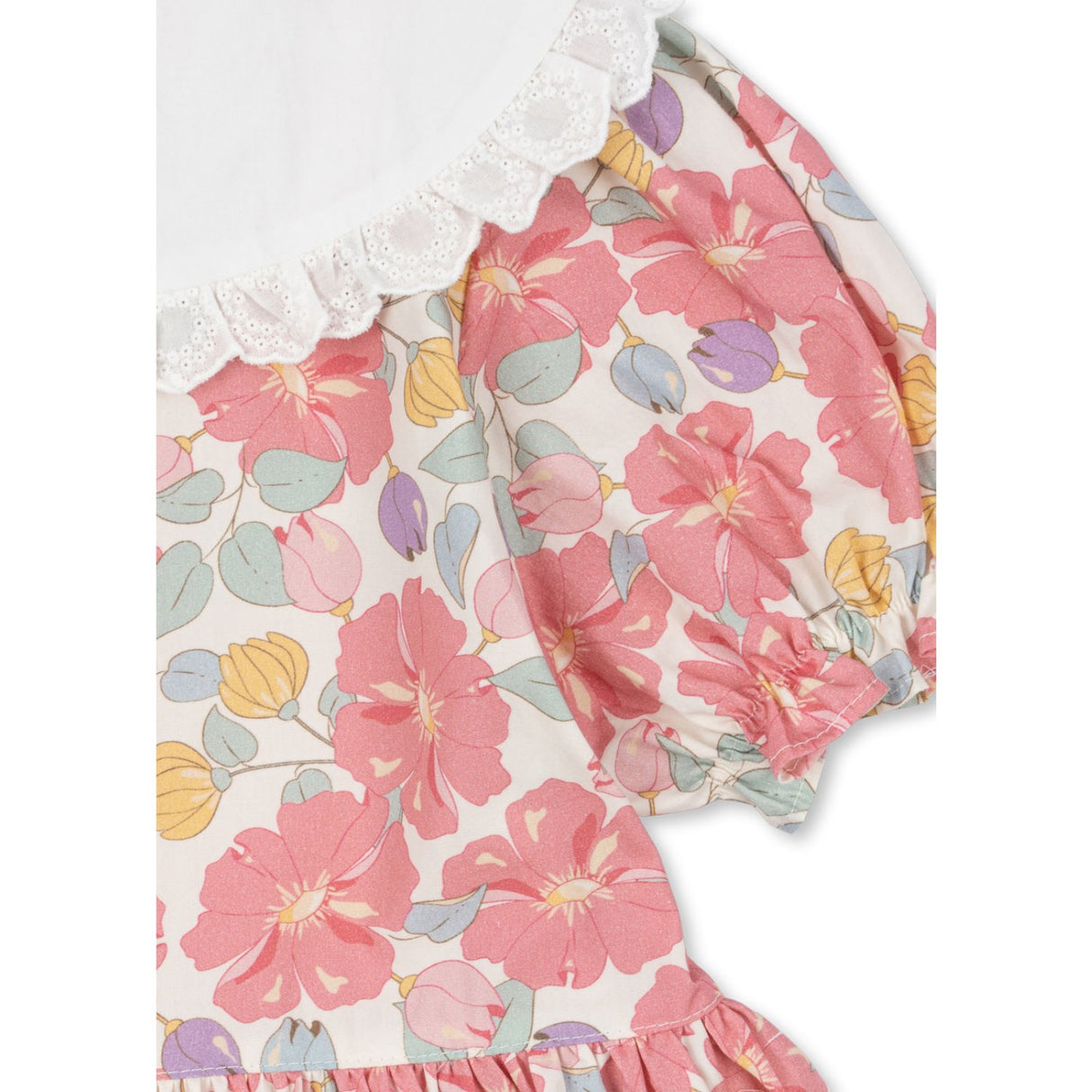 Konges Sløjd Fleur Anglaise Coeur Krage Skjorta Gots