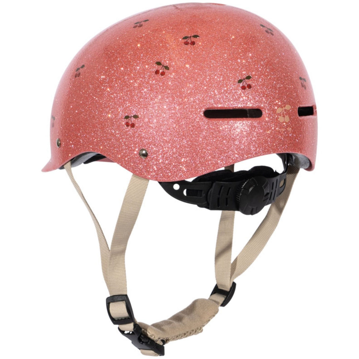 Konges Sløjd Cherry Glitter Bicycle Hjälm Glitter