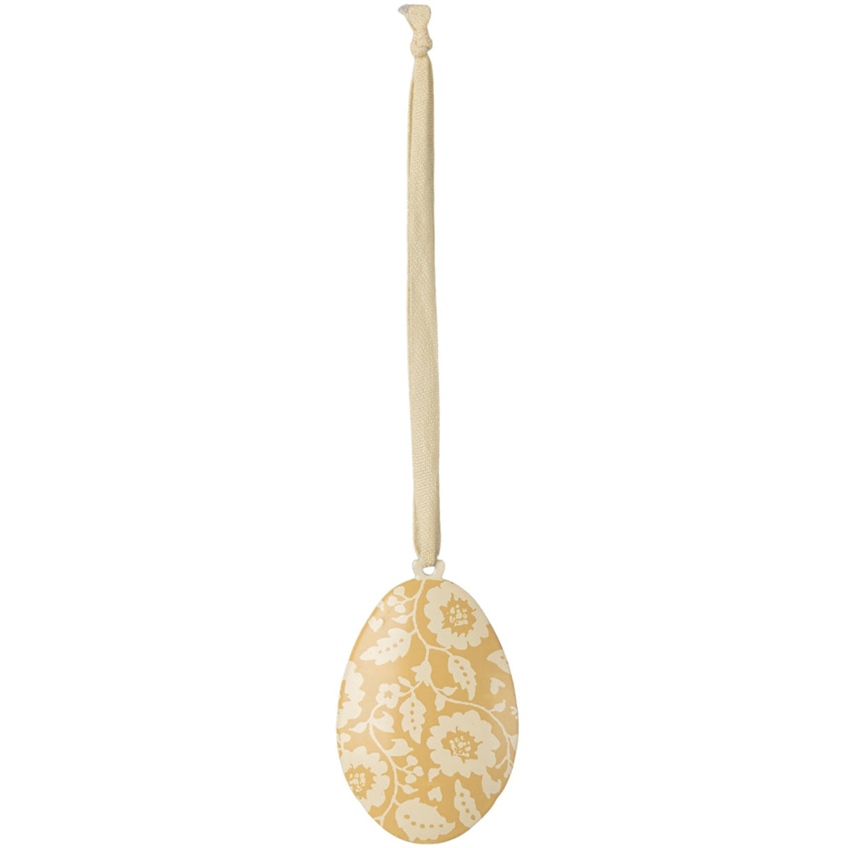 Maileg Easter Egg Ornament, Flowers - Yellow