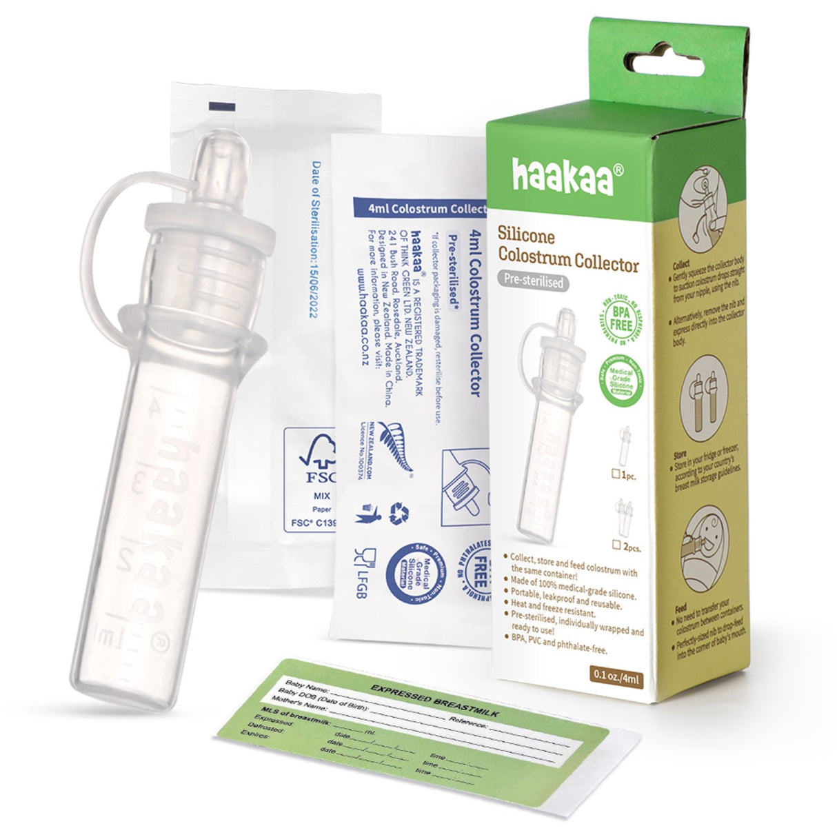 Haakaa Råmælksopsamler