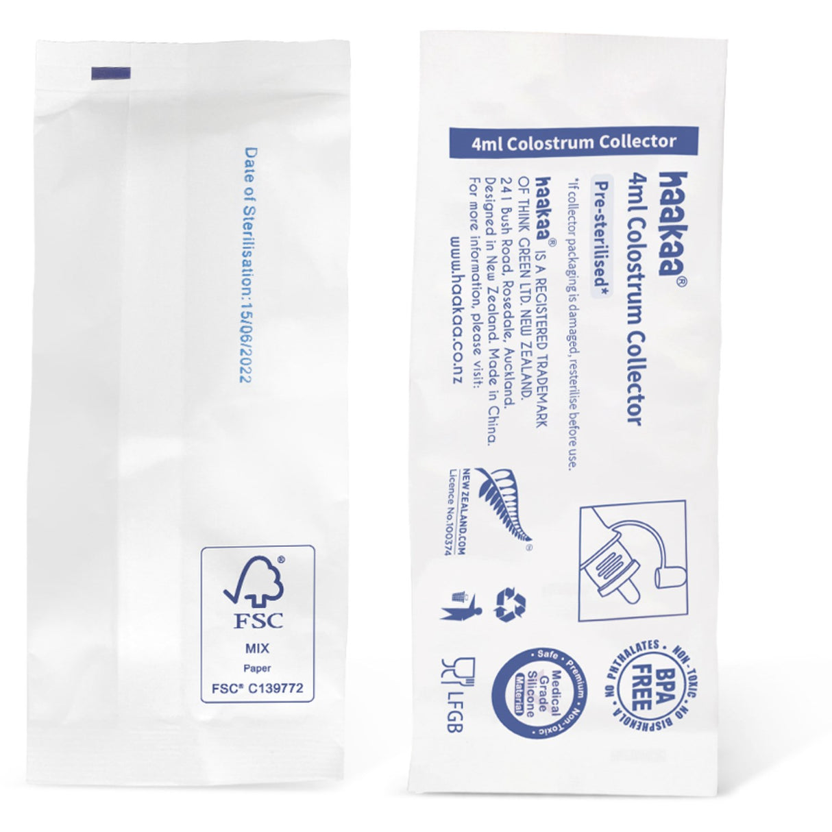 Haakaa Råmælksopsamler