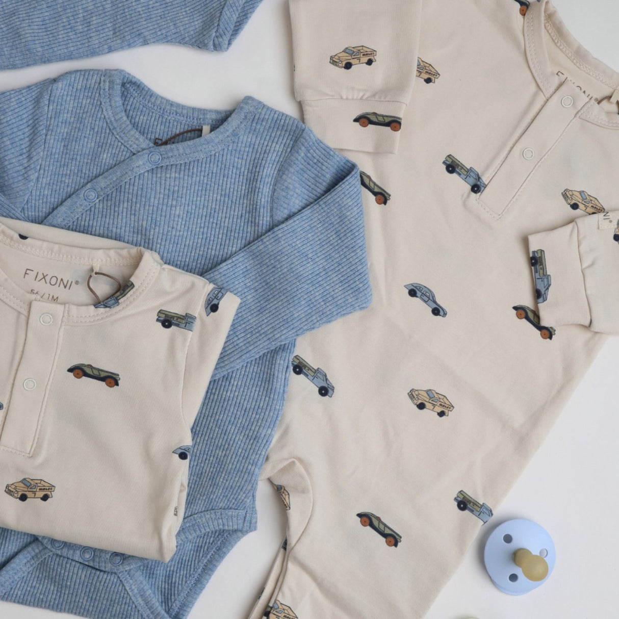 FIXONI Blue Fog Romper LS