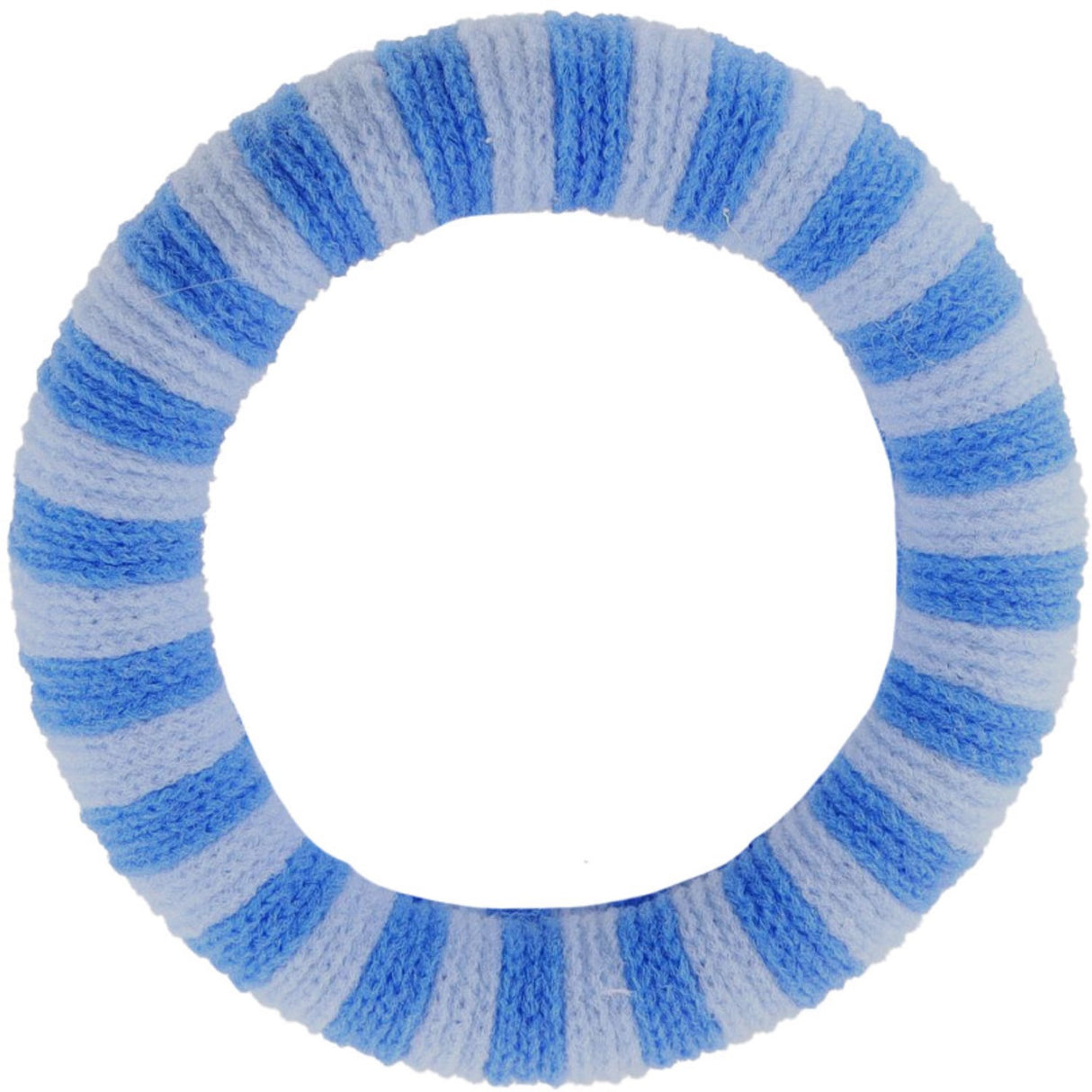 Bow's by Stær Ea Hair Elastic - Ljusblå/Blå Randig 6-pack