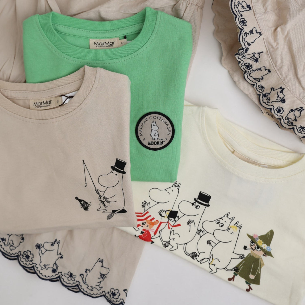 MarMar Cotton Jersey Moomin Adventure Tad T-Skjorta