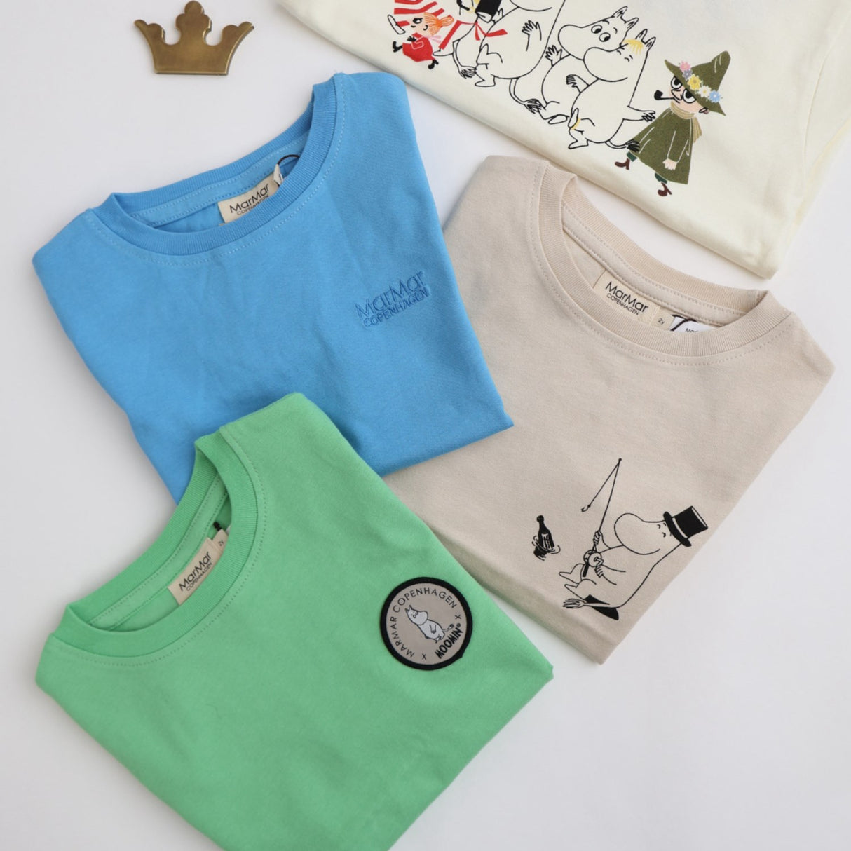 MarMar Cotton Jersey Moomin Patch Tad T-Skjorta