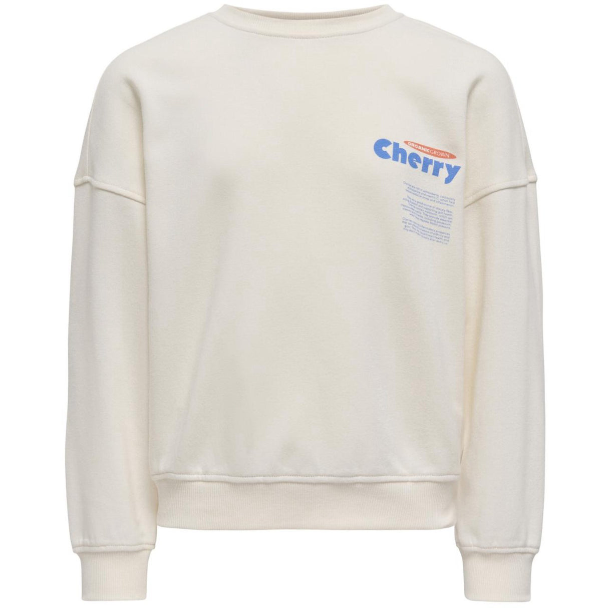 kids ONLY Tofu Cherry Philea Life Overzise Fruit O-neck Sweatshirt