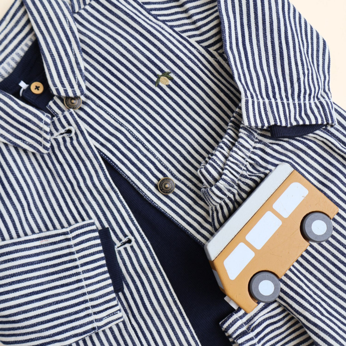 Konges Sløjd Naval Stripe Fender Jacka Gots