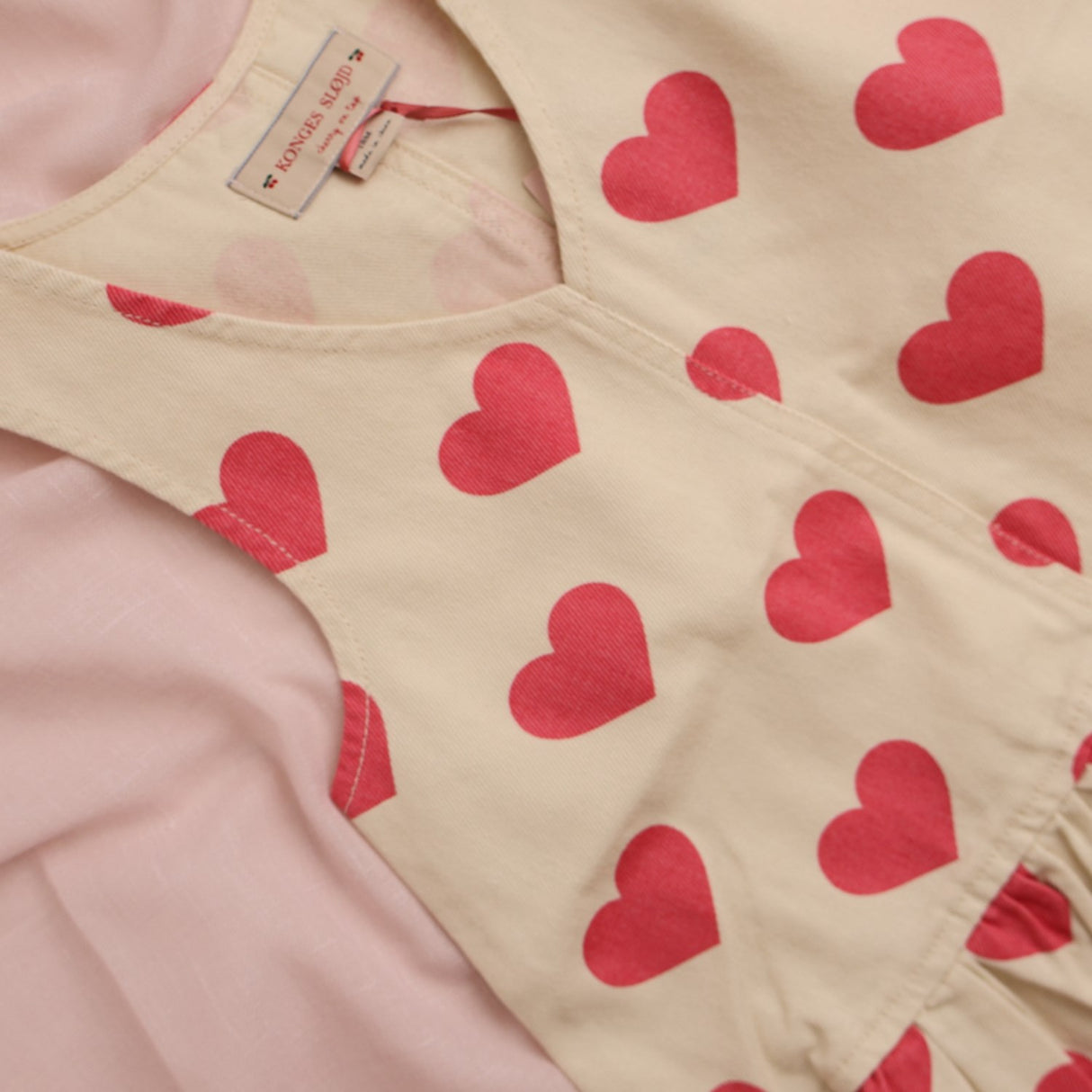 Konges Sløjd Bon Coeur Pink Magot Klänning GOTS