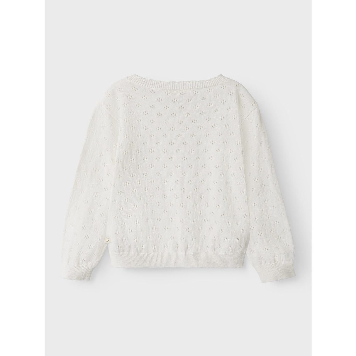 Lil'Atelier Coconut Milk Gliva Ivo Stickad Cardigan