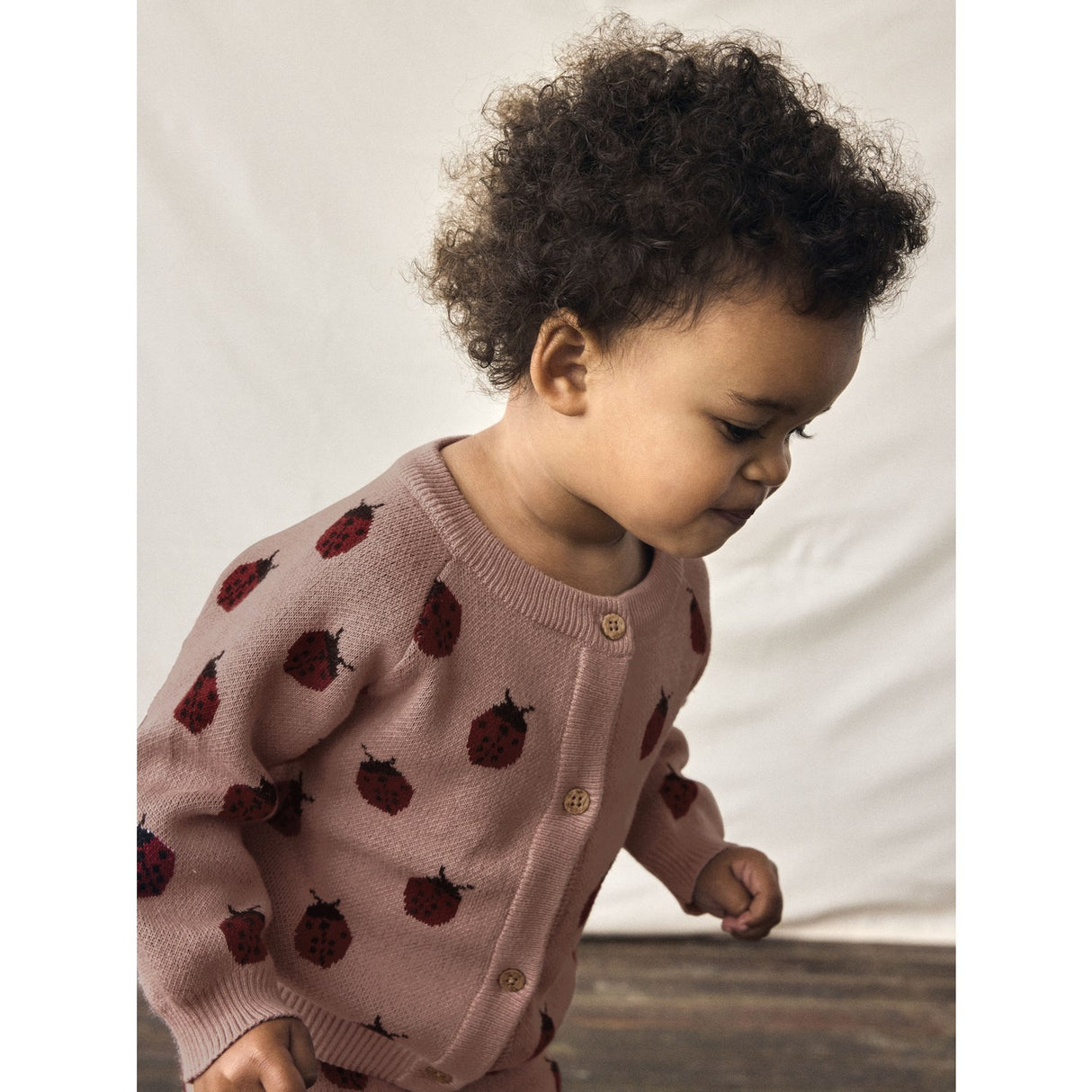 Lil'Atelier Misty Rose Lulio Stickad Cardigan Noos