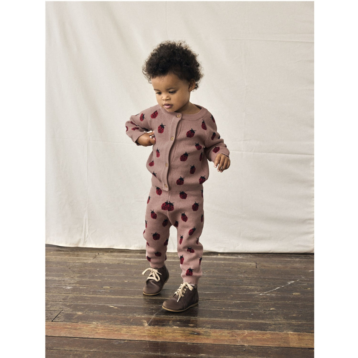 Lil'Atelier Misty Rose Lulio Stickad Cardigan Noos