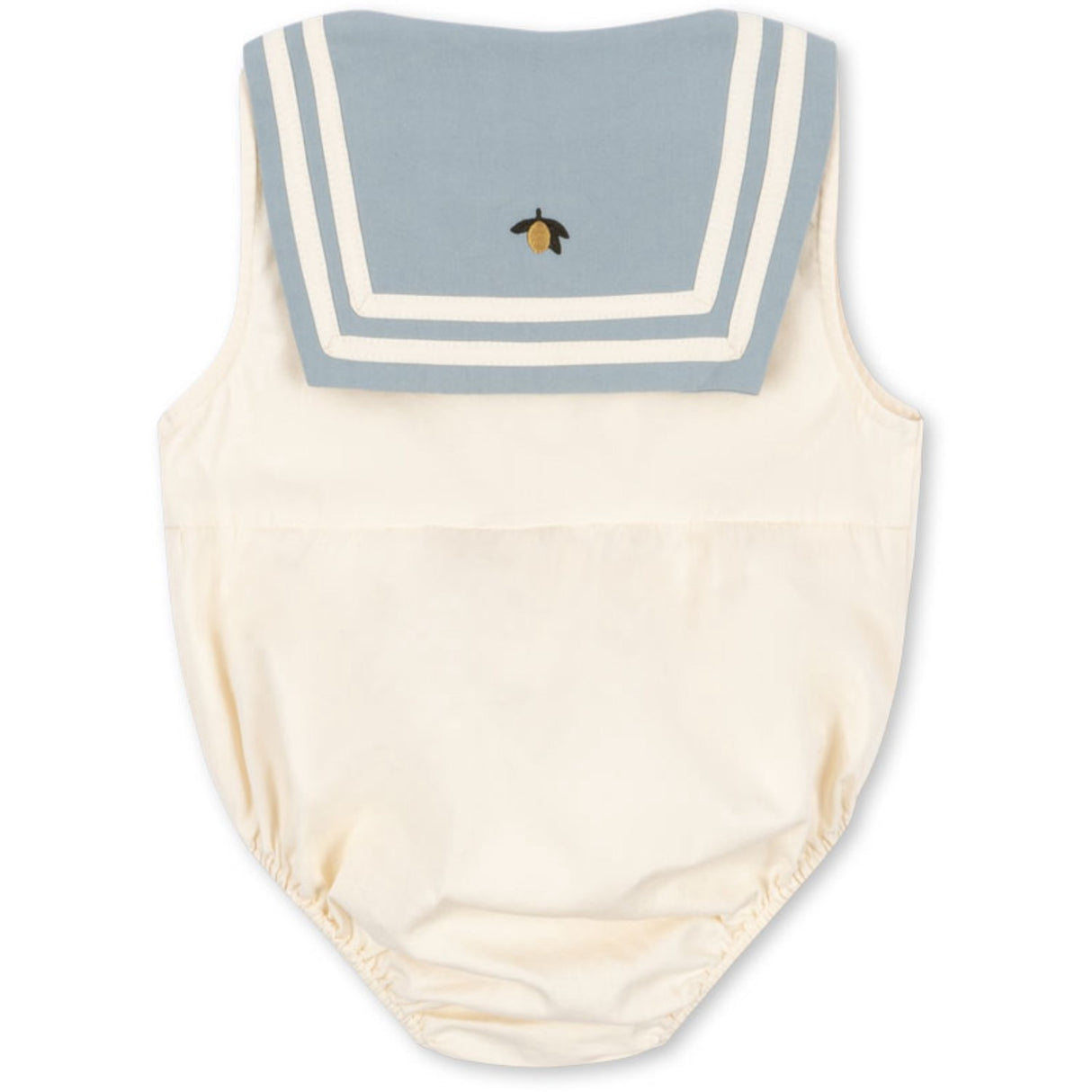 Konges Sløjd Ashley Blue Celebration Sailor Romper GOTS