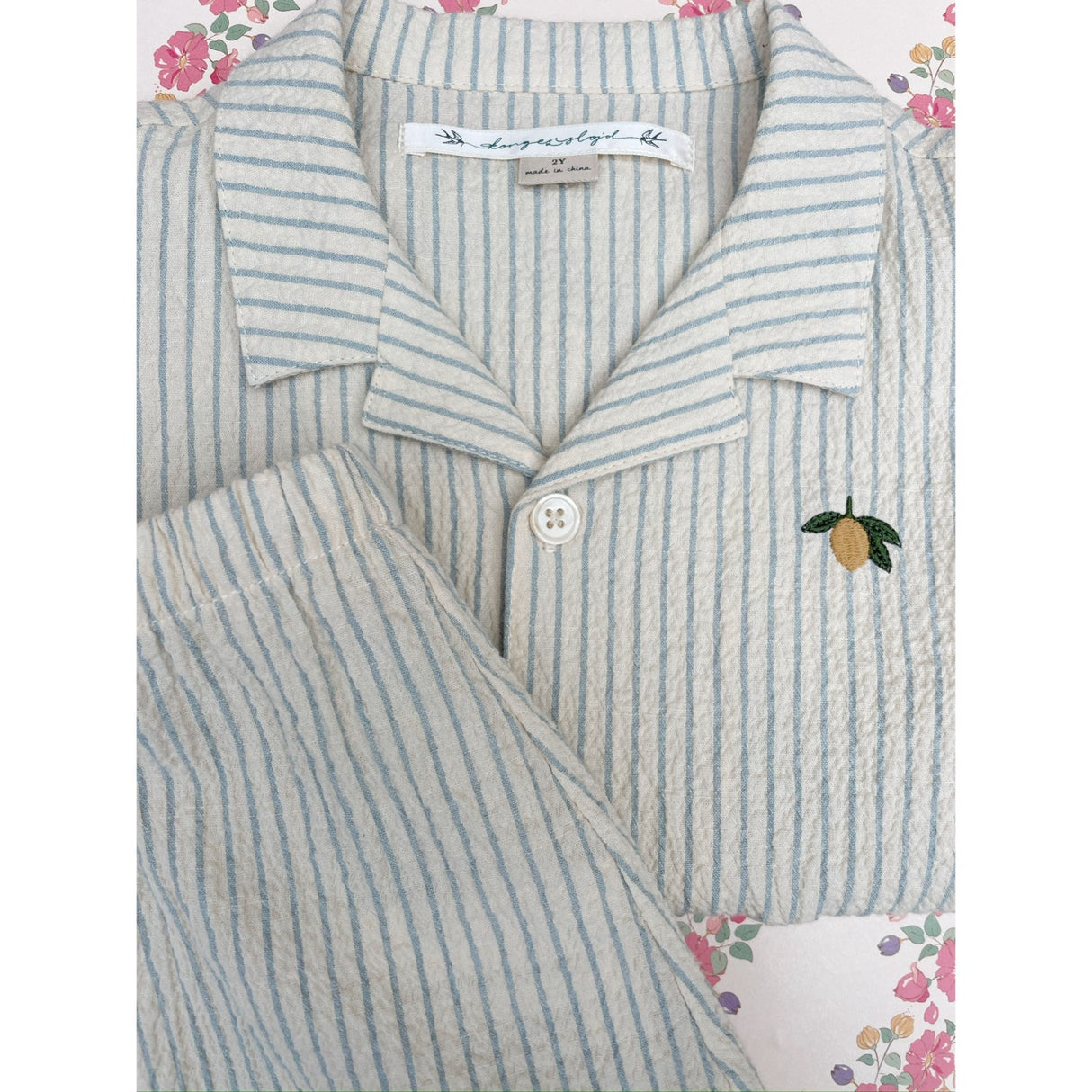 Konges Sløjd Cloud Stripe Celebration Elliot Byxor GOTS