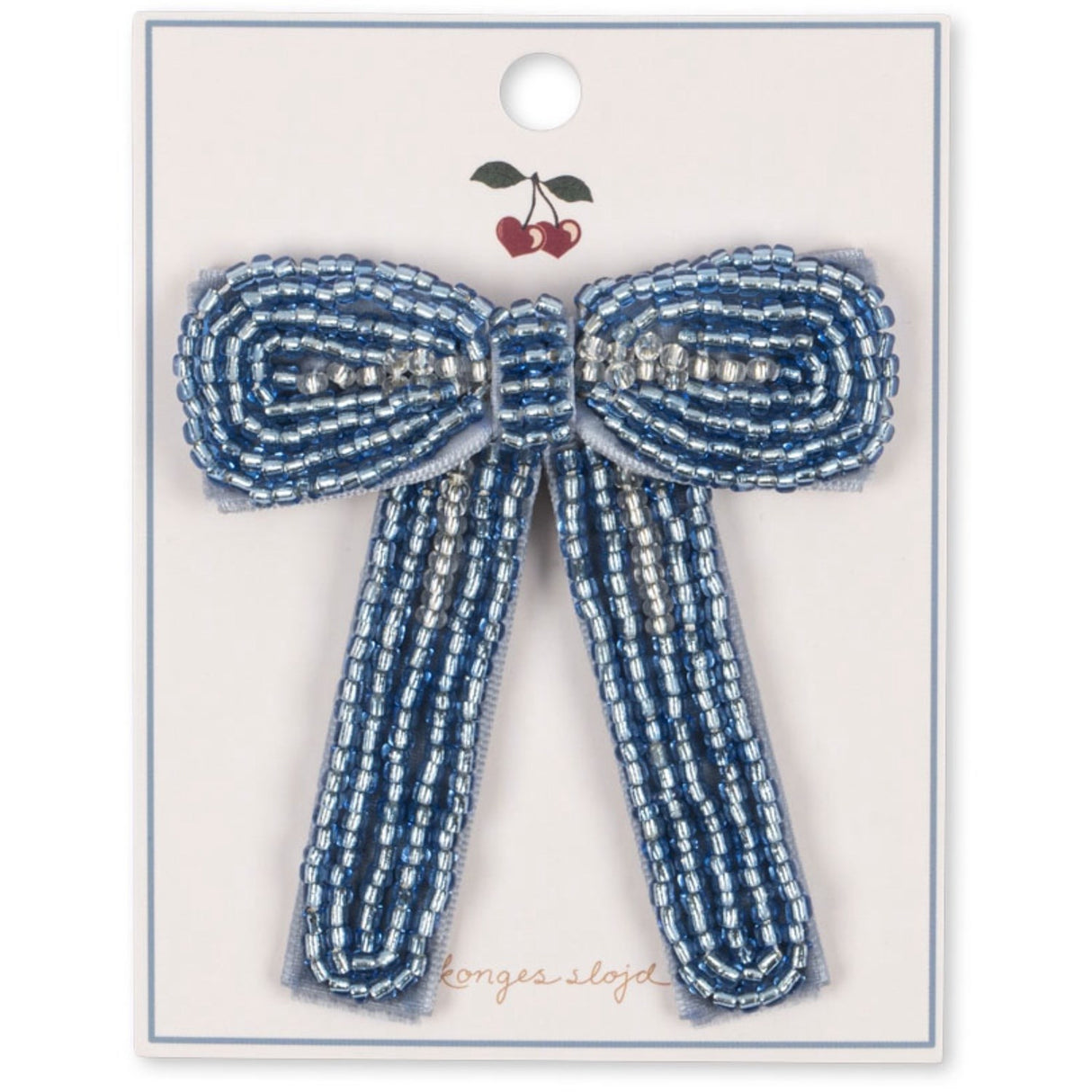 Konges Sløjd Ashley Blue Celebration Pearl Rosett Hair Clip