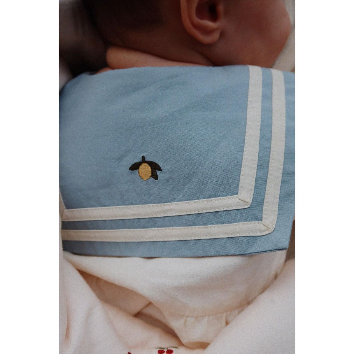 Konges Sløjd Ashley Blue Celebration Sailor Romper GOTS