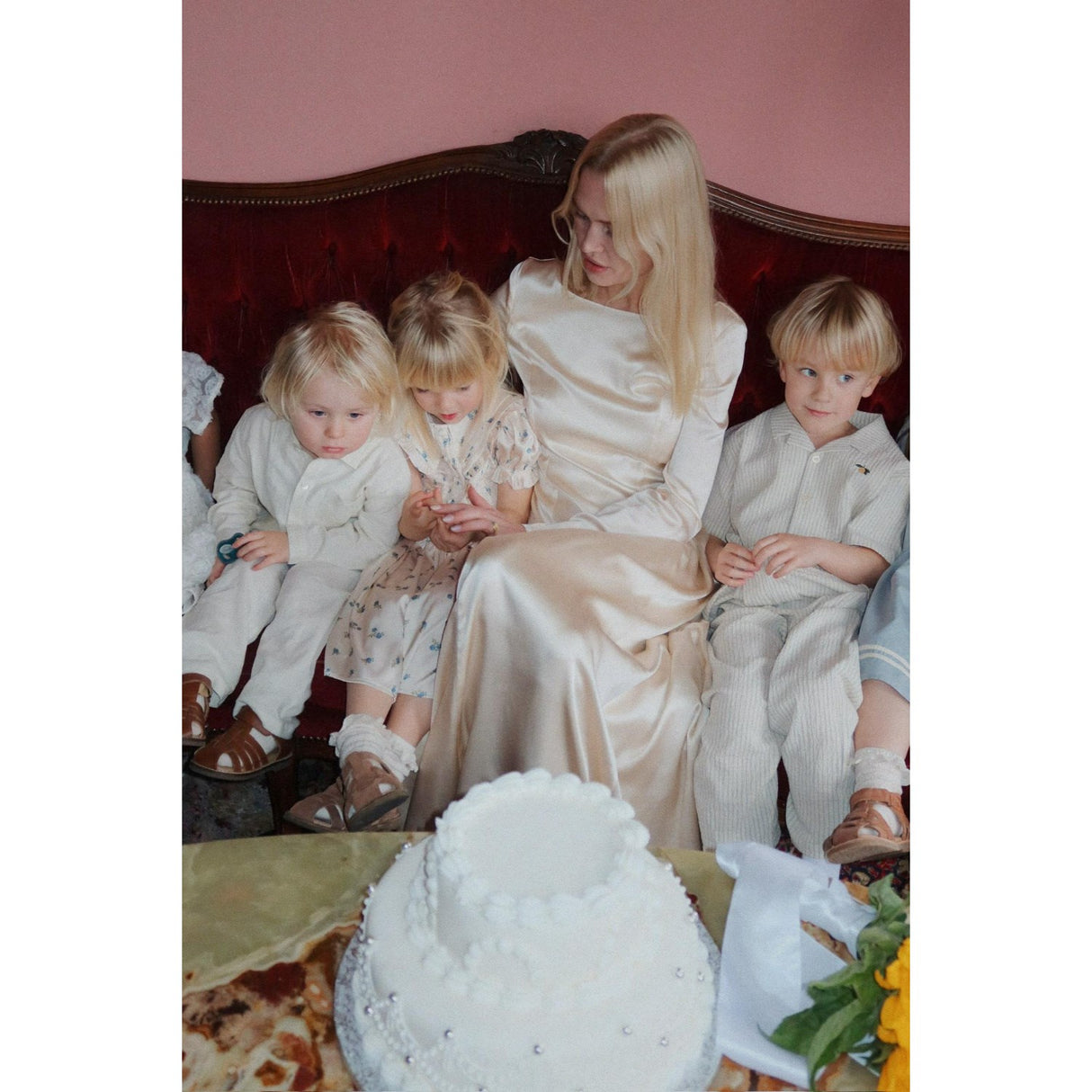 Konges Sløjd Cloud Stripe Celebration Elliot Ss Skjorta GOTS