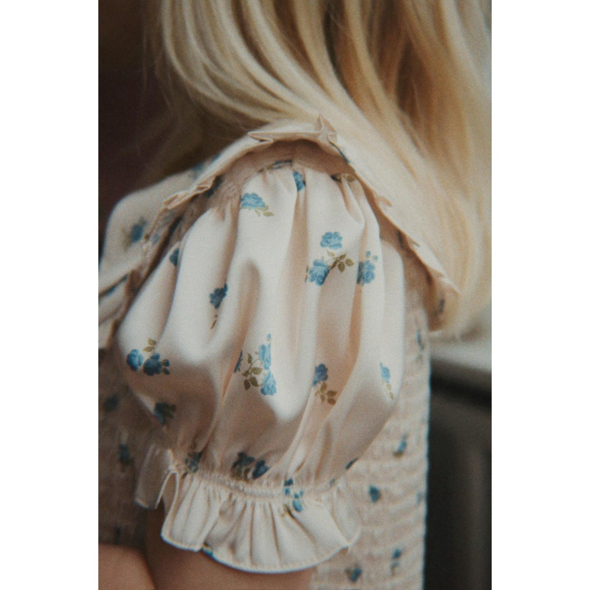 Konges Sløjd Rosa Bleu Celebration Sheeny Smock Klänning