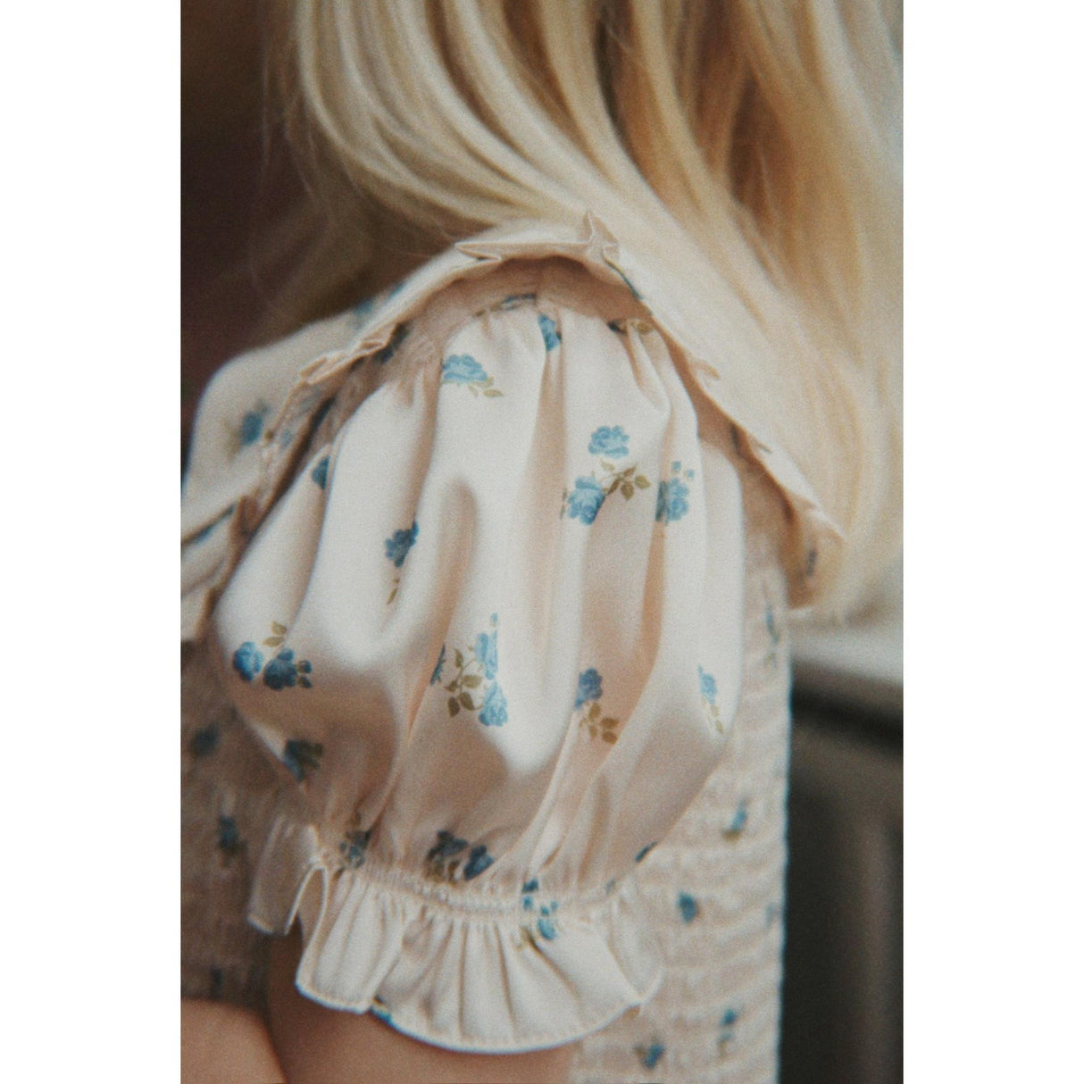 Konges Sløjd Rosa Bleu Celebration Sheeny Smock Klänning