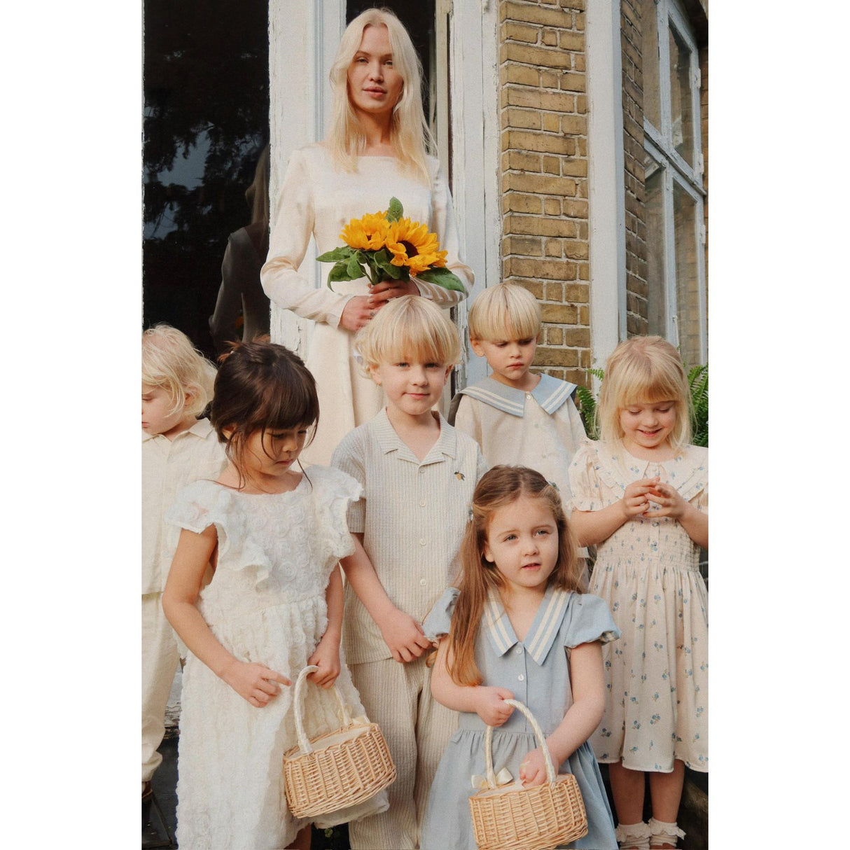 Konges Sløjd Cloud Stripe Celebration Elliot Byxor GOTS