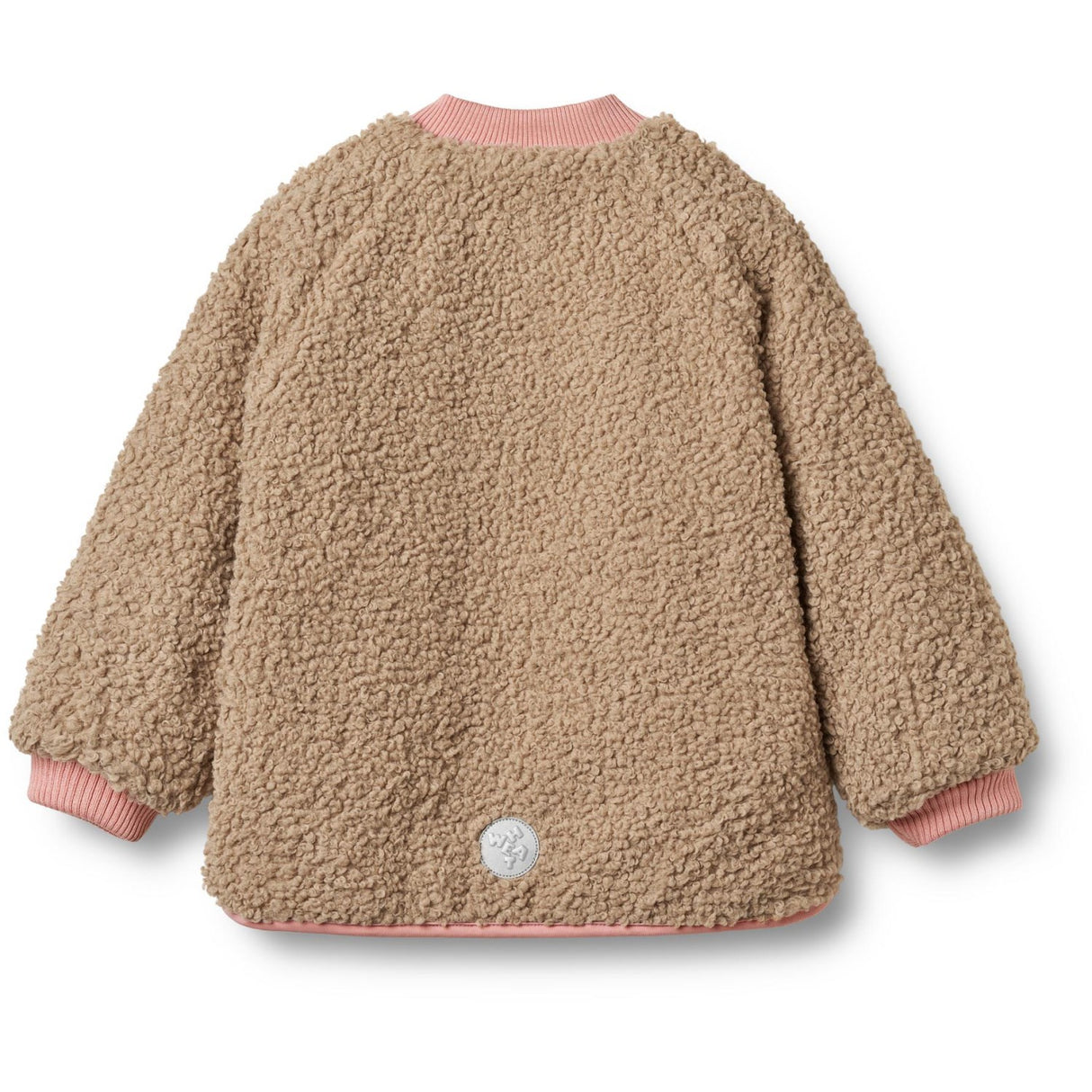 Wheat Lilac Flower Rainbow Vändbar Thermo Jacka Lake