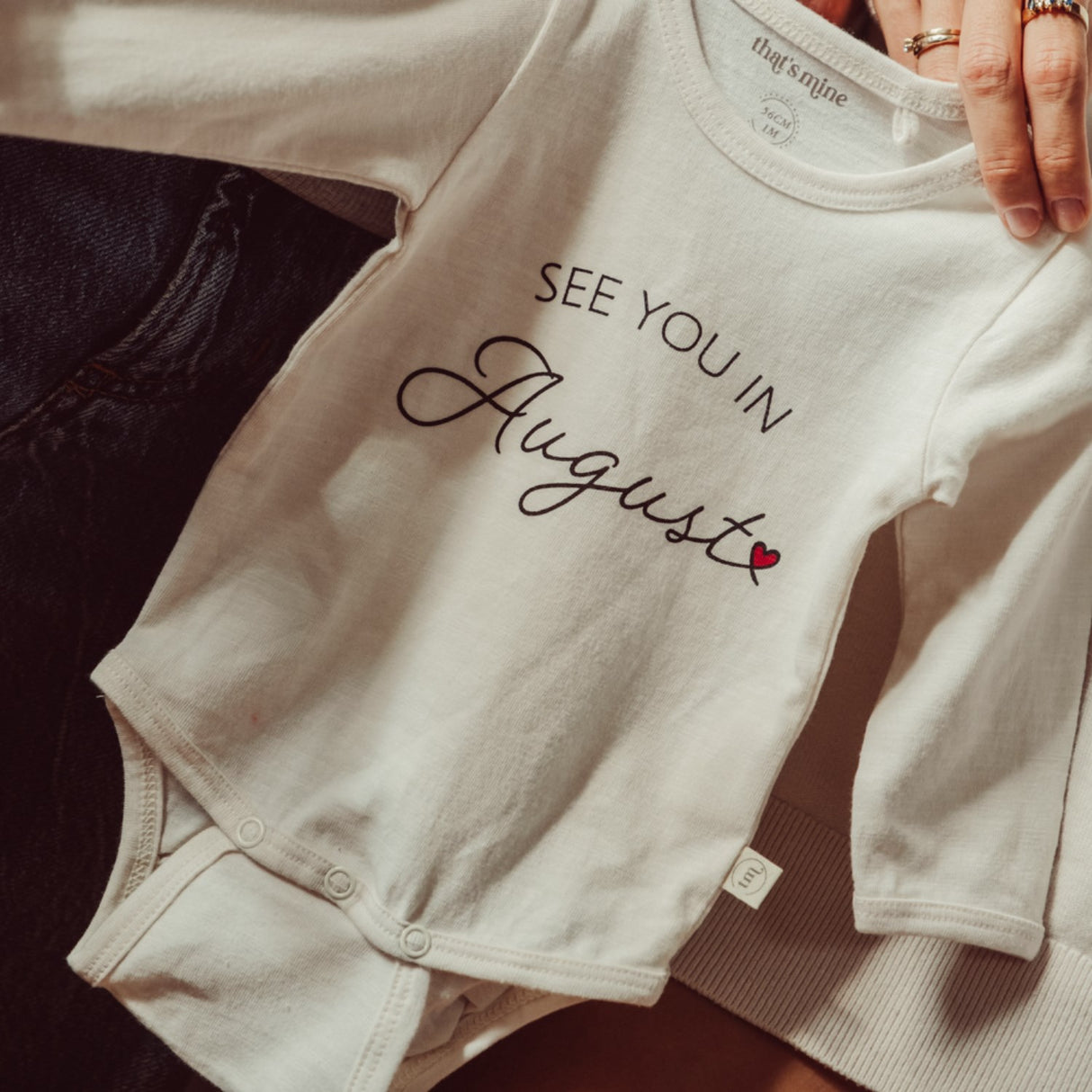 That's Mine See You In August Obi Bodystocking