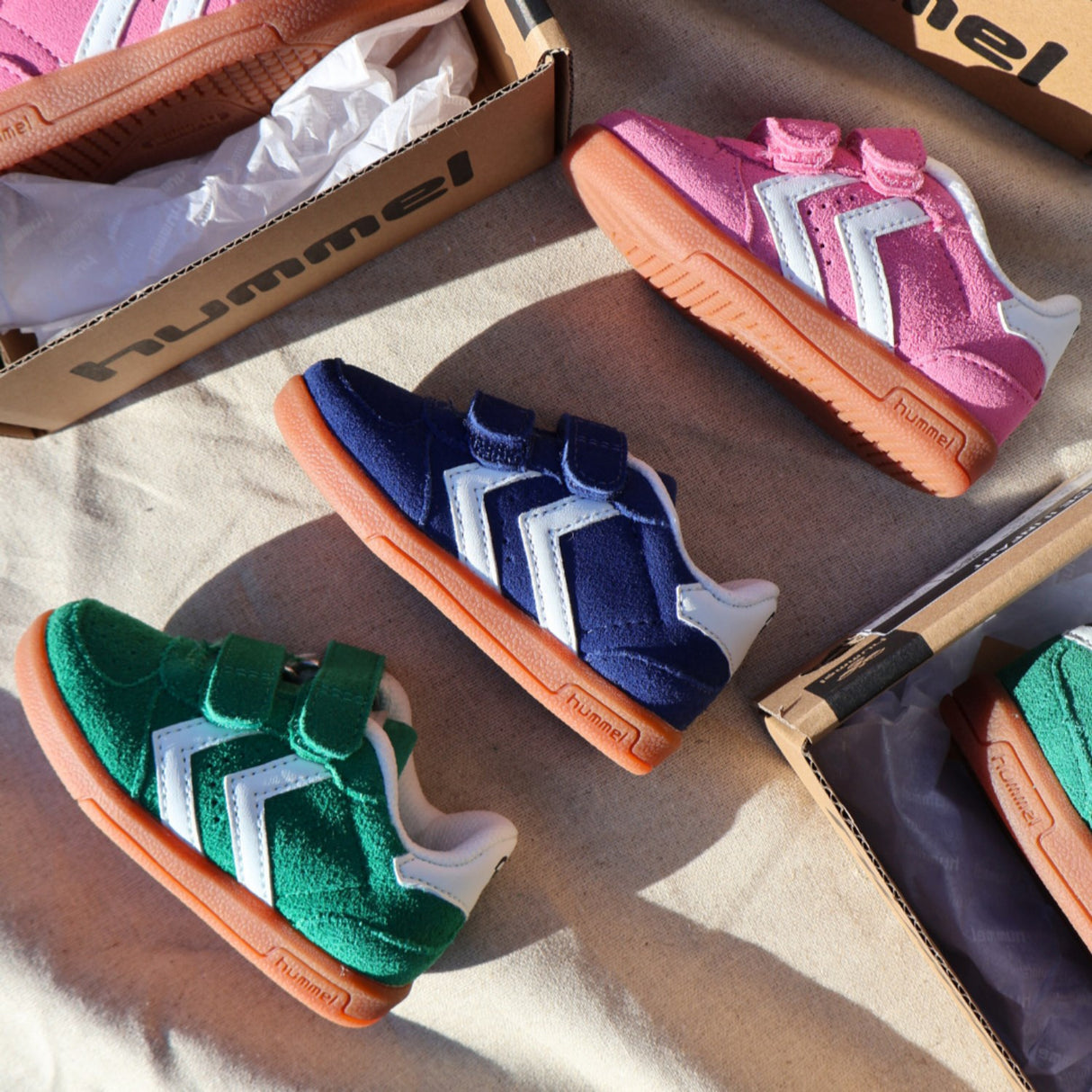 Hummel Pepper Green Victory Suede Ii Infant Sneakers