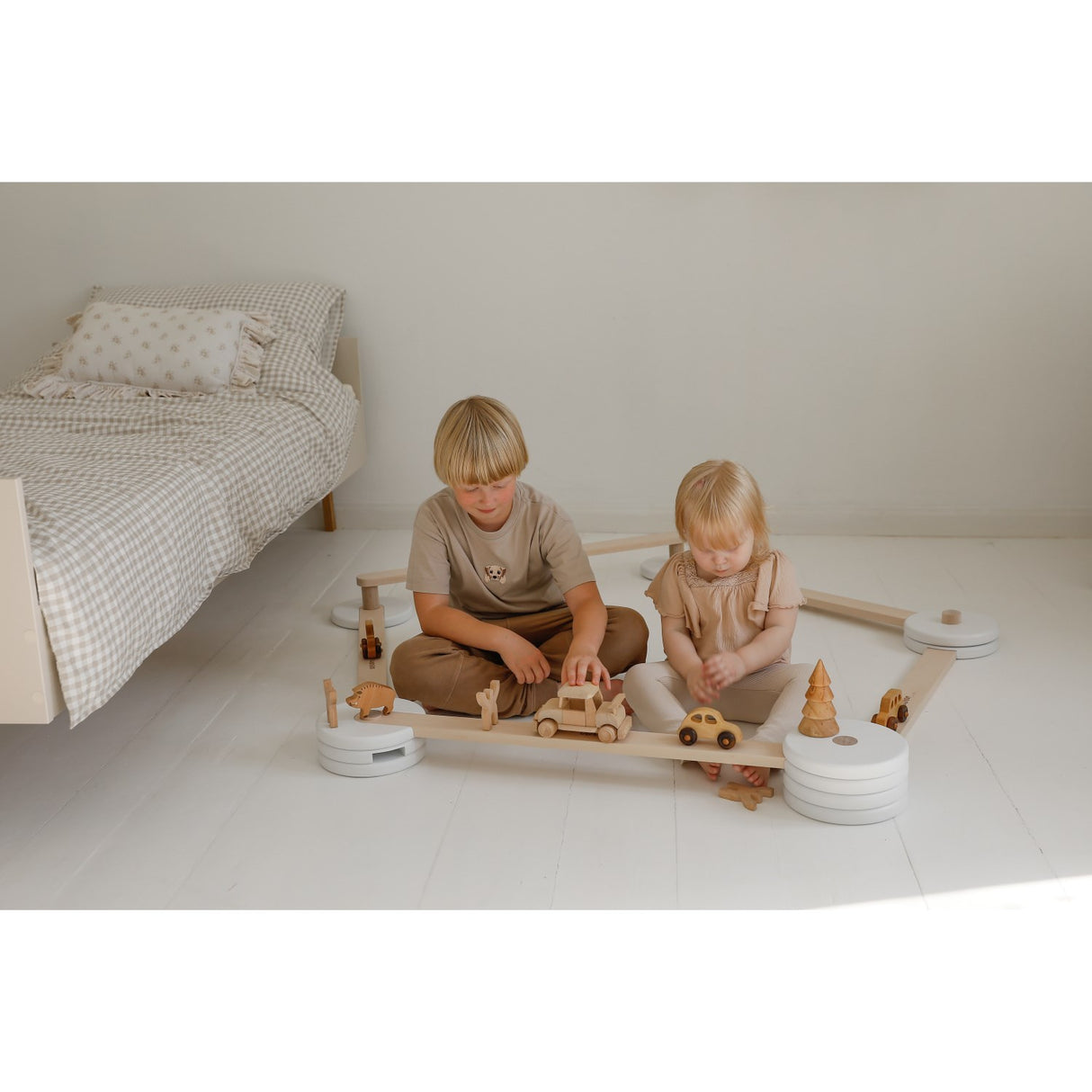 Woobiboo Olimpic Xl Woobiboo Balance And Building Set - 2 In 1 Fun