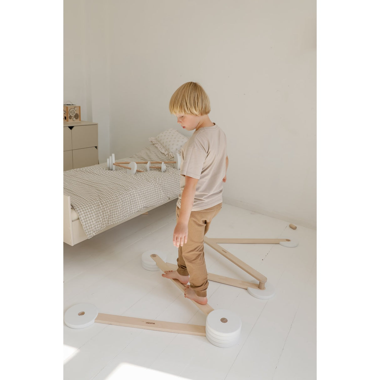 Woobiboo Olimpic Xl Woobiboo Balance And Building Set - 2 In 1 Fun