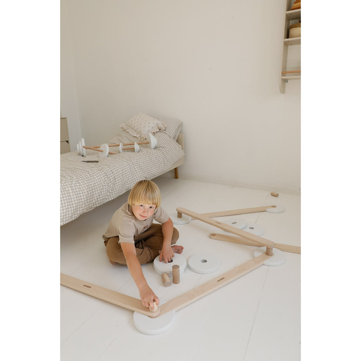 Woobiboo Acrobatic L Woobiboo Balance And Building Set - 2 In 1 Fun