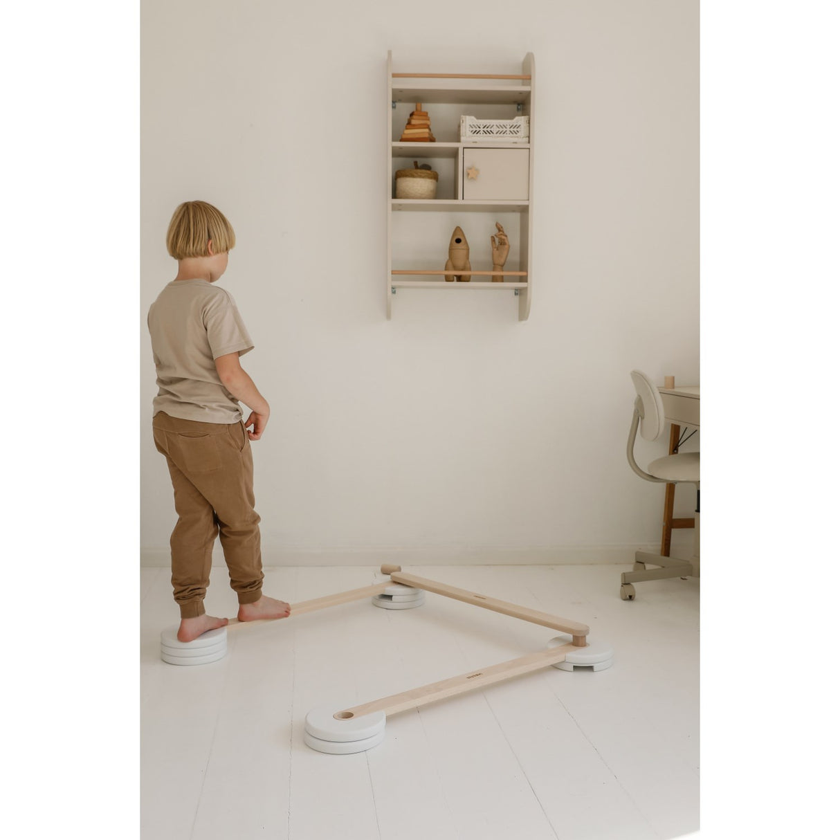 Woobiboo Basic M Woobiboo Balance And Building Set - 2 In 1 Fun