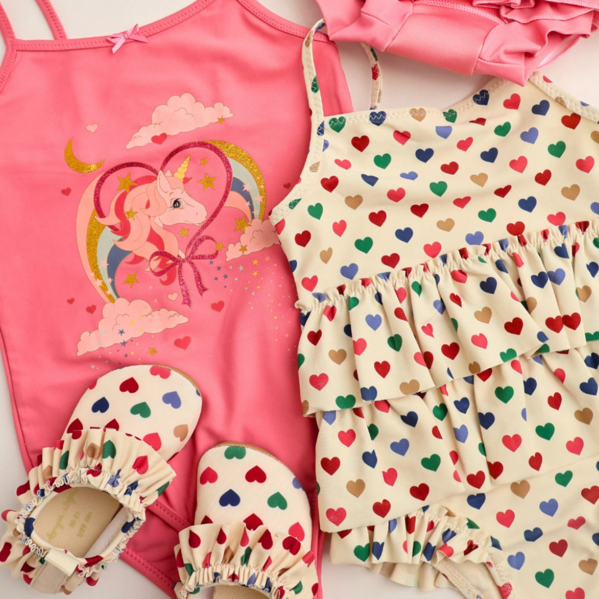 Konges Sløjd Coeur Coloré Manuca Frill Baddräkt Grs