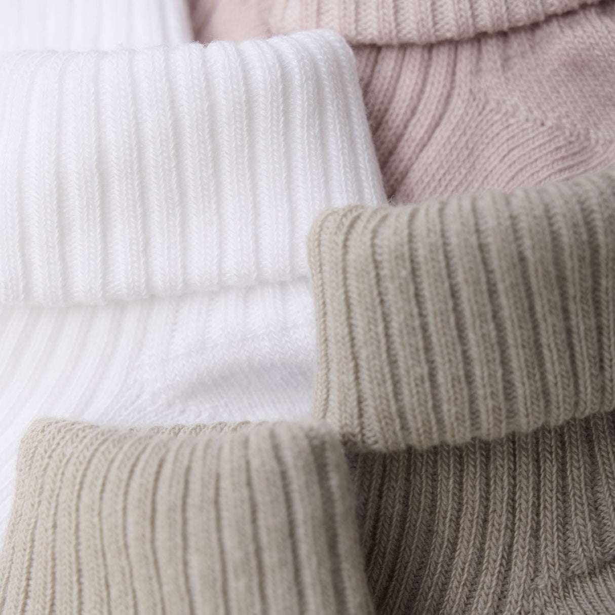 Minymo Shell Baby Strumpo Rib 3-Pack