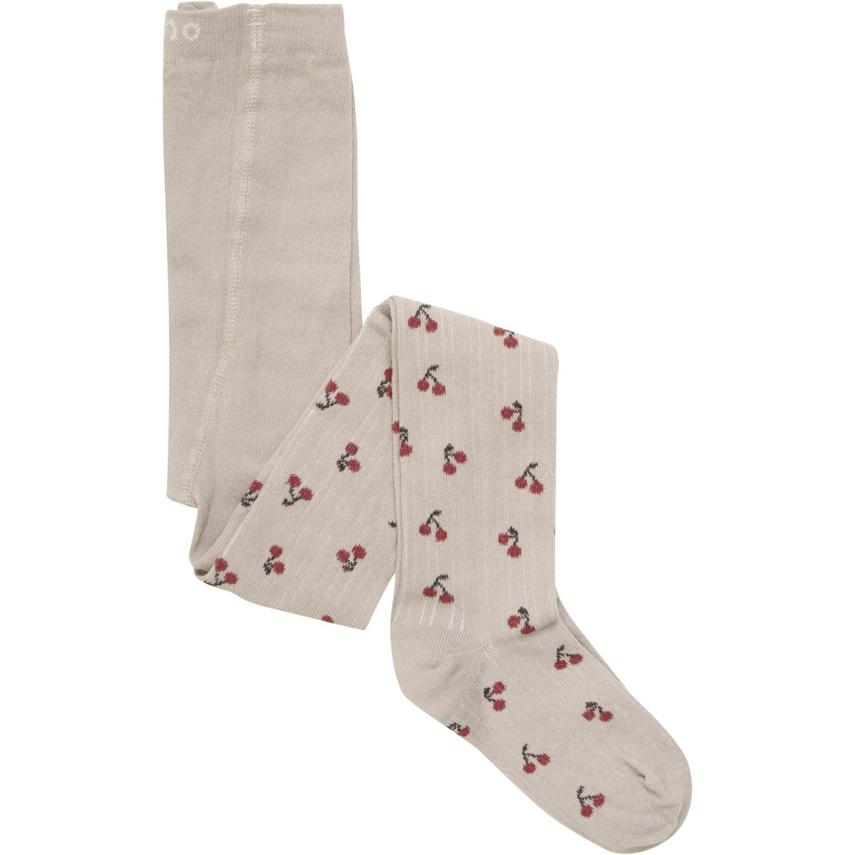 Minymo Light Taupe Strumpbyxar Med Pattern 2-Pack