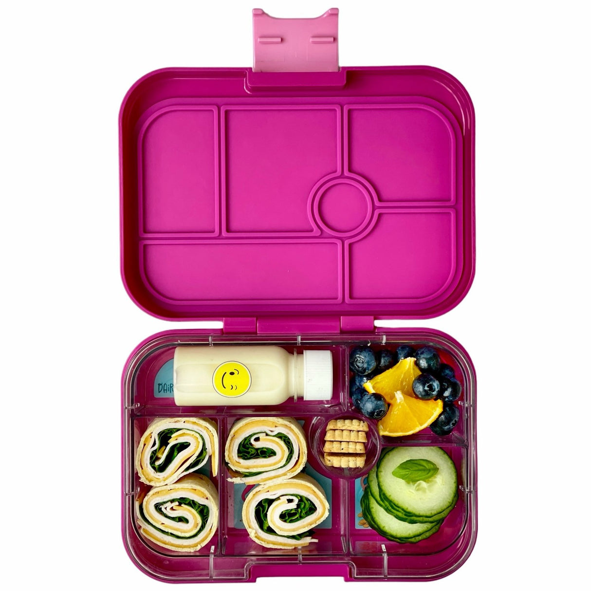 Yumbox Malibu Purple / Mermaid Tray Original 6 Rum Matlåda