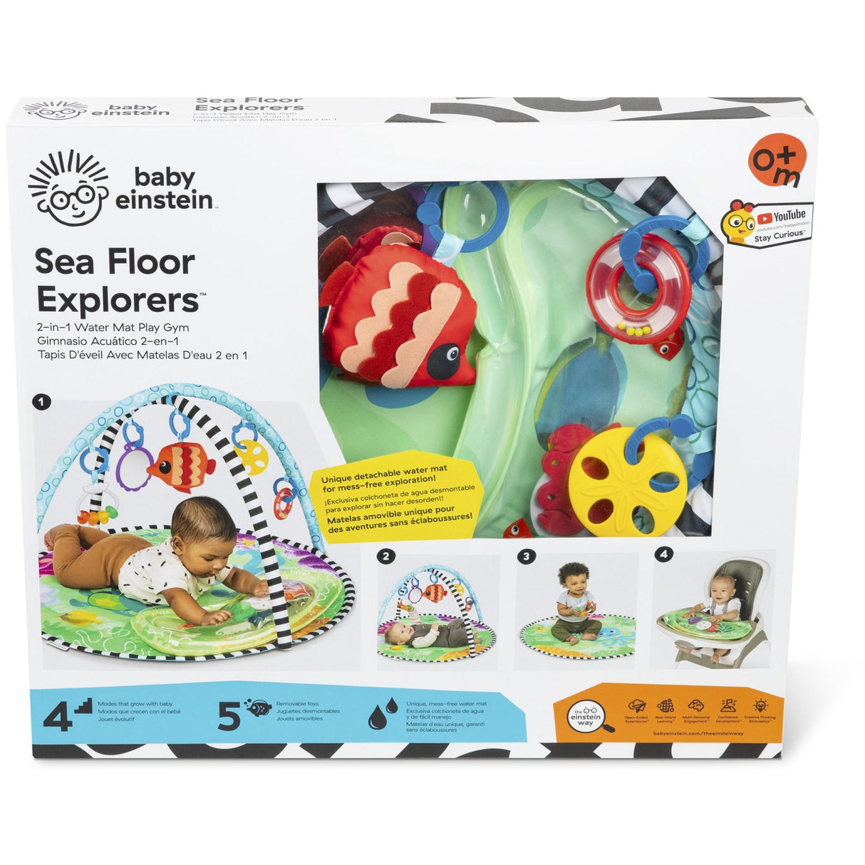 Baby Einstein Sea Golv Explorers™ 2-In-1 Water Mat Play Gym