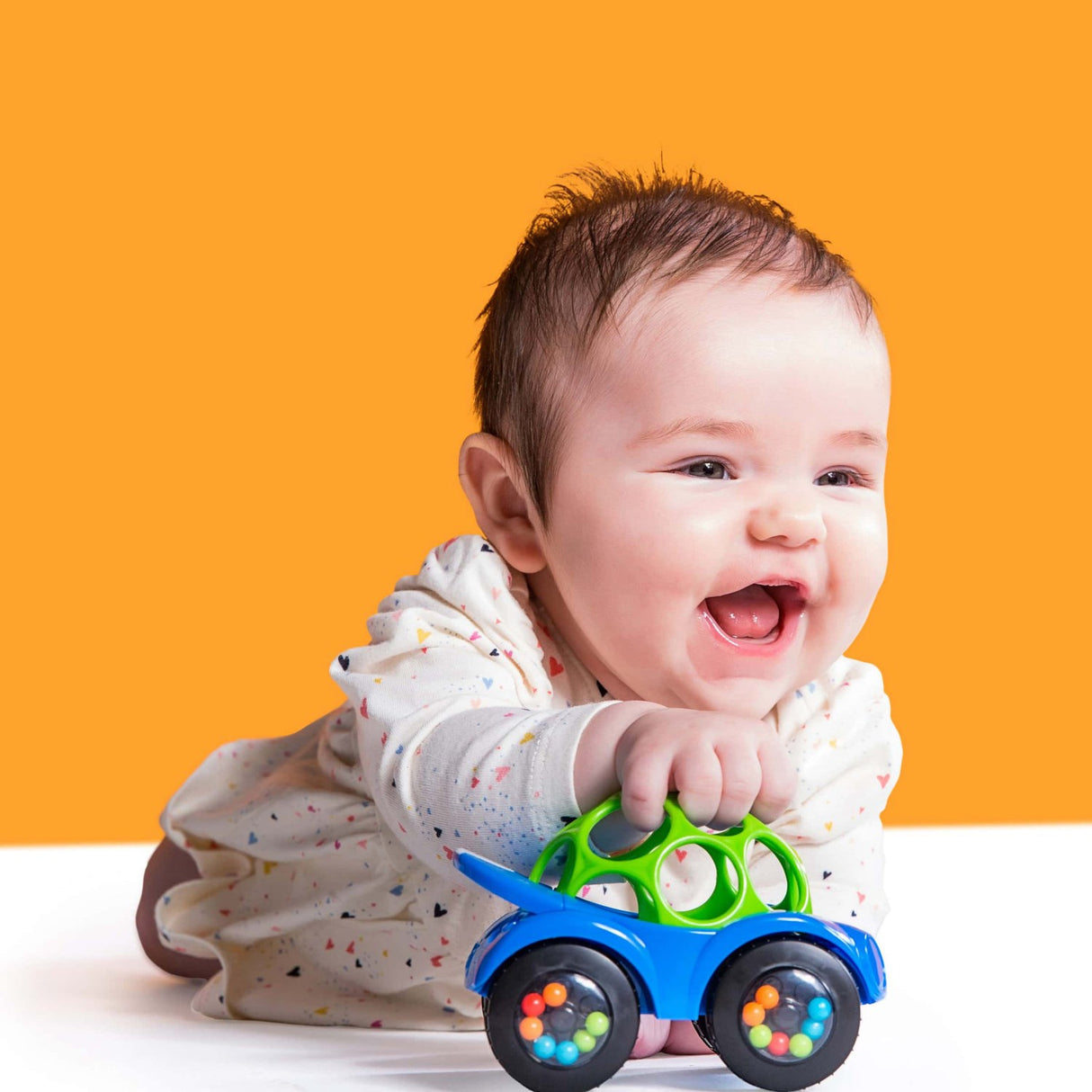 Bright Starts Blue Leksak Bil Skallra & Roll Buggie™