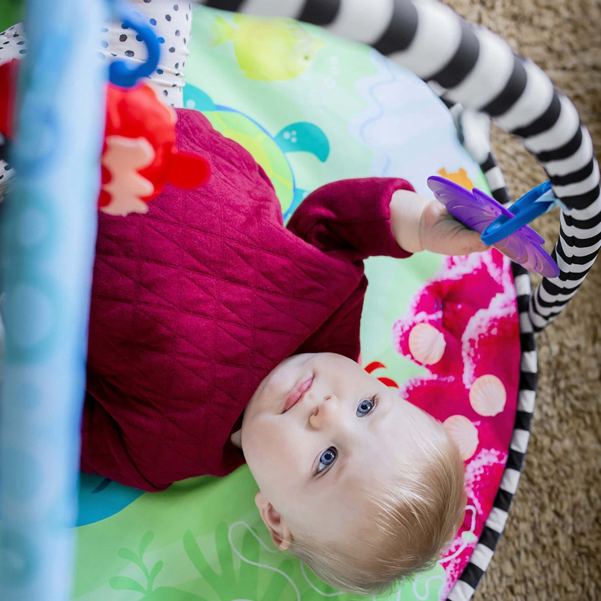 Baby Einstein Sea Golv Explorers™ 2-In-1 Water Mat Play Gym