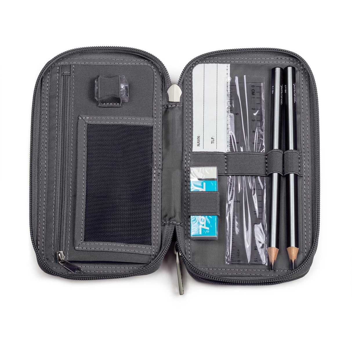 JEVA Football Pennfodral Med Fyld Twozip 8865