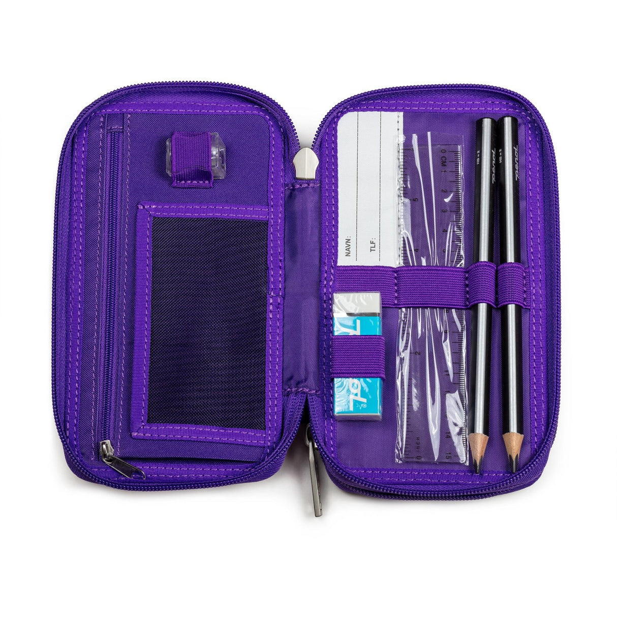 JEVA Unicorn Pennfodral Med Fyld Twozip 8865