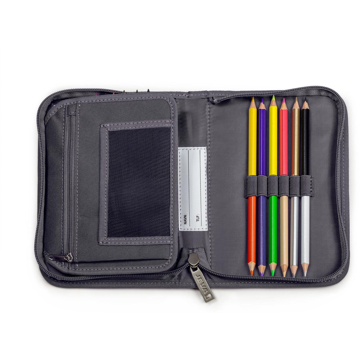 JEVA Football Pennfodral Med Fyld Onezip 8869