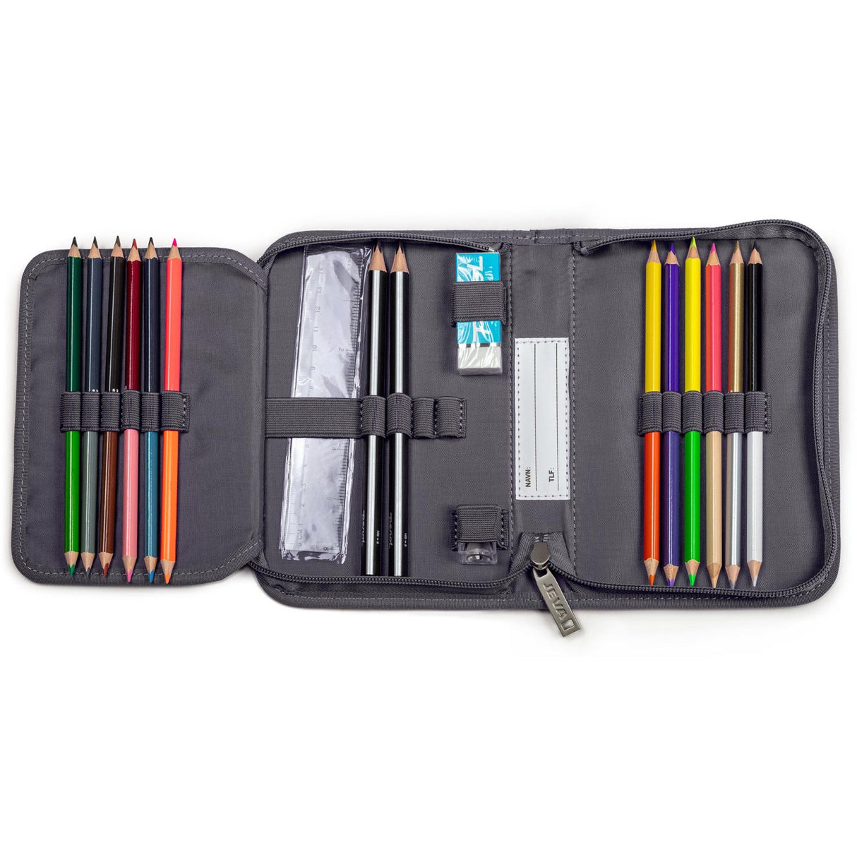 JEVA Football Pennfodral Med Fyld Onezip 8869