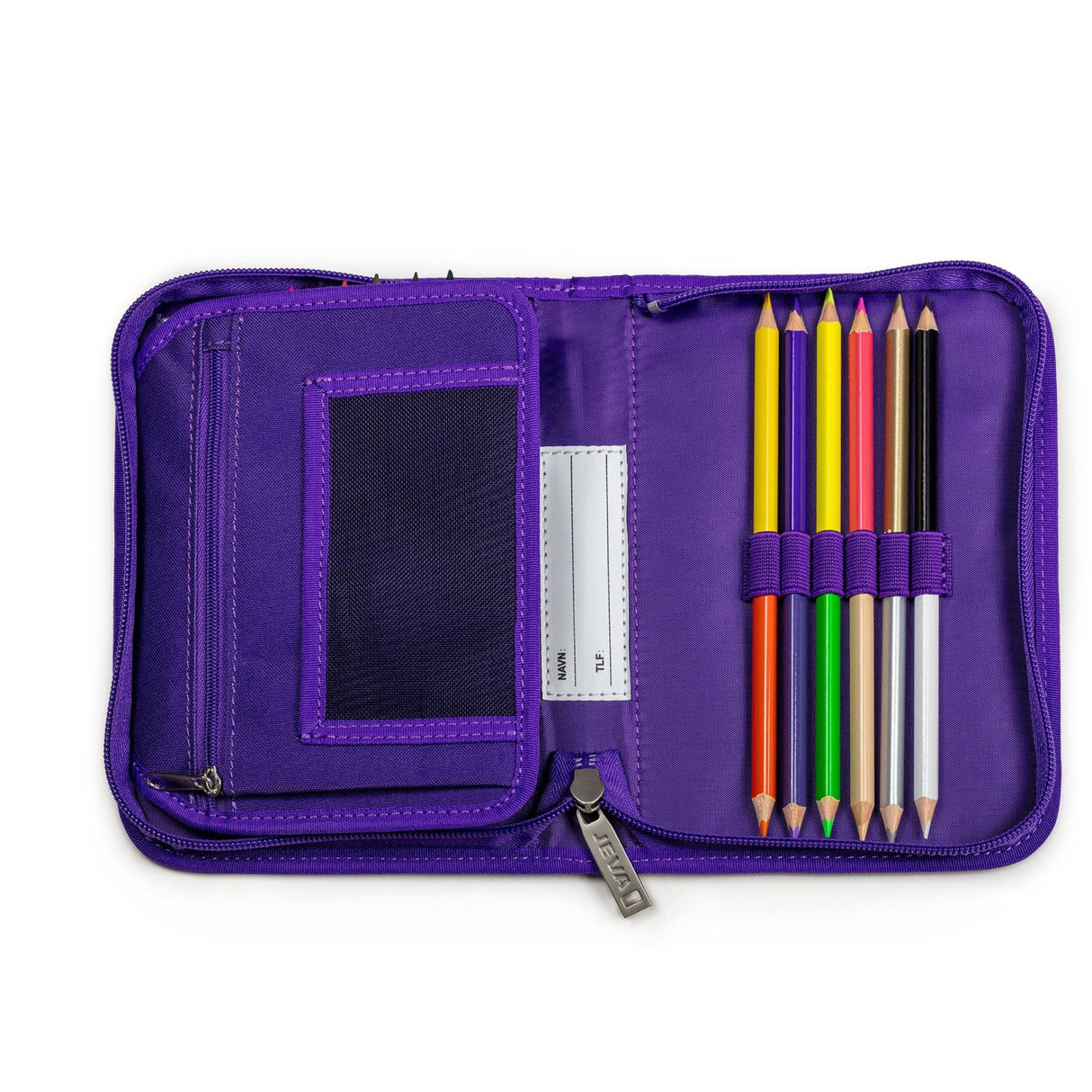 JEVA Unicorn Pennfodral Med Fyld Onezip 8869