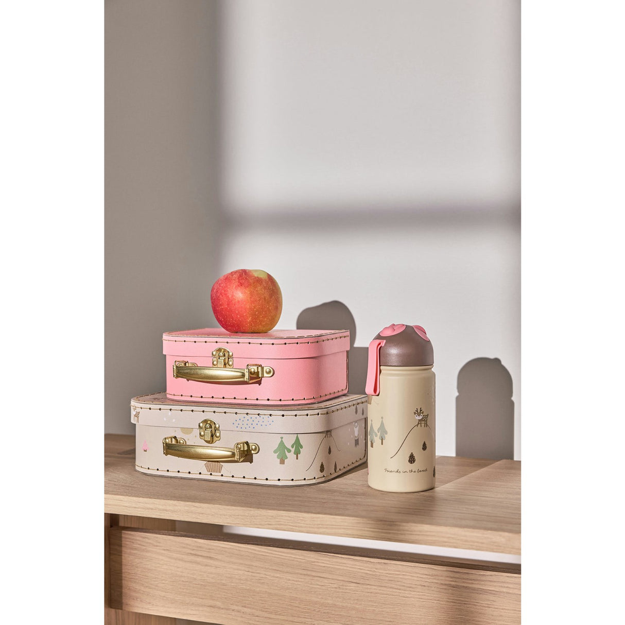 OYOY Friends In The Forest Deer & Duck Mini Resväska 2-Pack