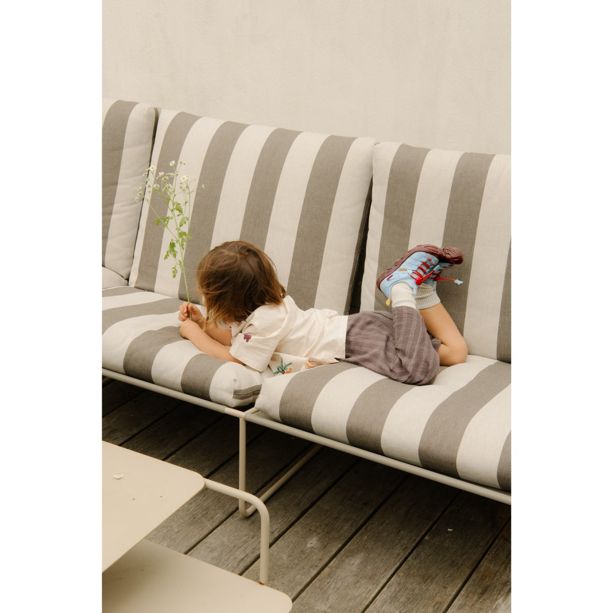 Bisgaard Sky Blue Trine Kjær X Robin Lace Skor